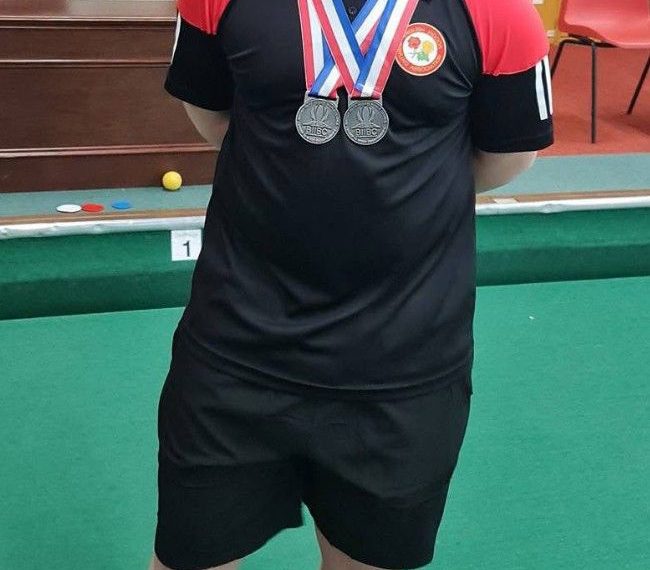 Teen bowler wins two silver medals for England