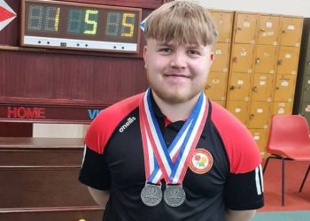 Teen bowler wins two silver medals for England