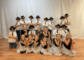 Schoolchildren perform at county dance festival
