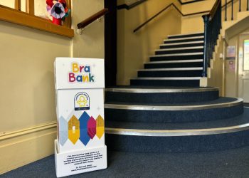 Melksham Town Hall becomes Bra Bank collection point