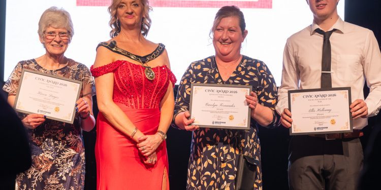 Melksham volunteers honoured with  Civic Awards