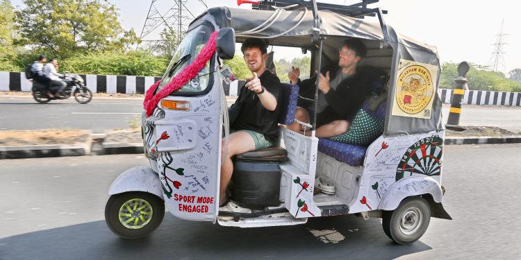 Melksham man takes on tuk-tuk challenge across India