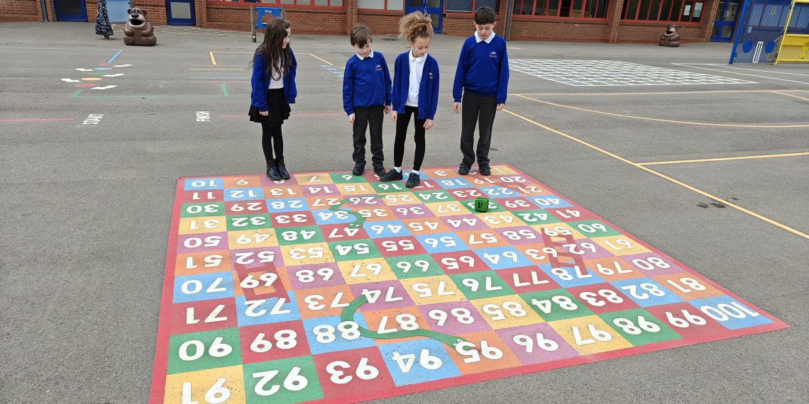 Young entrepreneurs raise funds for playground makeover