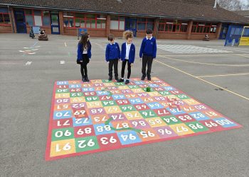 Young entrepreneurs raise funds for playground makeover