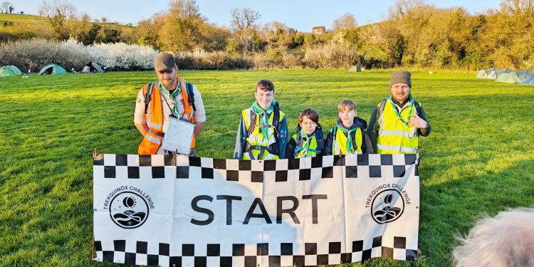 Bowerhill scouts tackle 12-hour hiking challenge