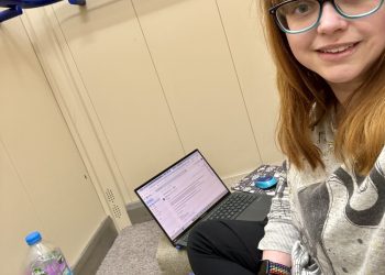 Charity CEO takes fundraising to new heights by working from lift