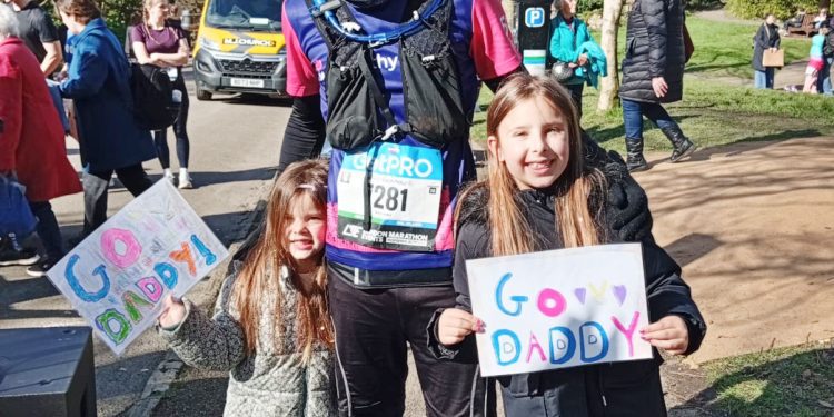 Garage owner raises over £1,300 in half marathon