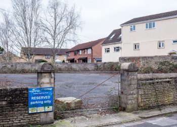 Plans for four houses on former Bath Road car park
