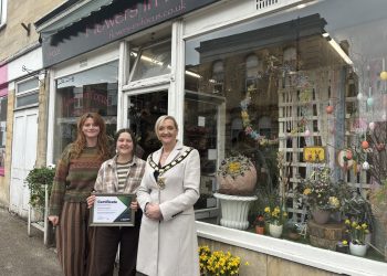 Spring displays kick off Melksham’s window competition