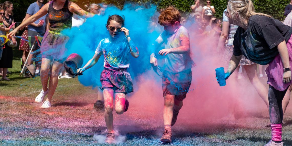 Colourful end of term for local primary school
