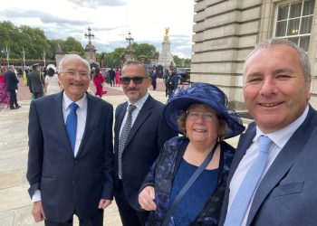 Community figures honoured at Buckingham Palace garden parties