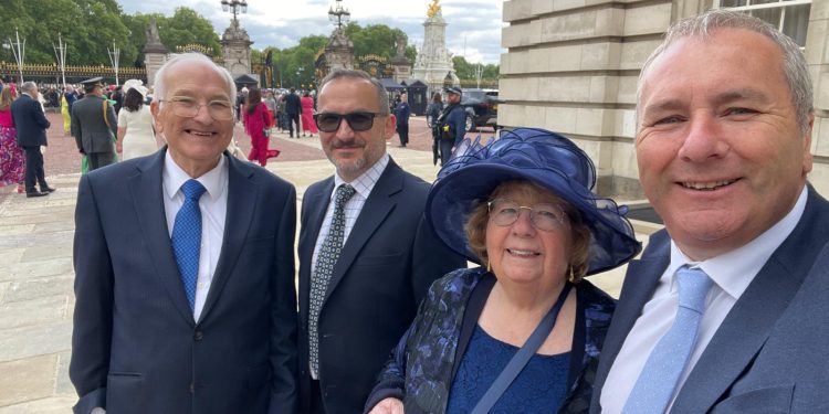Community figures honoured at Buckingham Palace garden parties