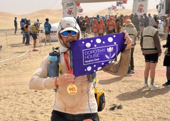 Melksham man’s 270km desert run raises vital funds for charity