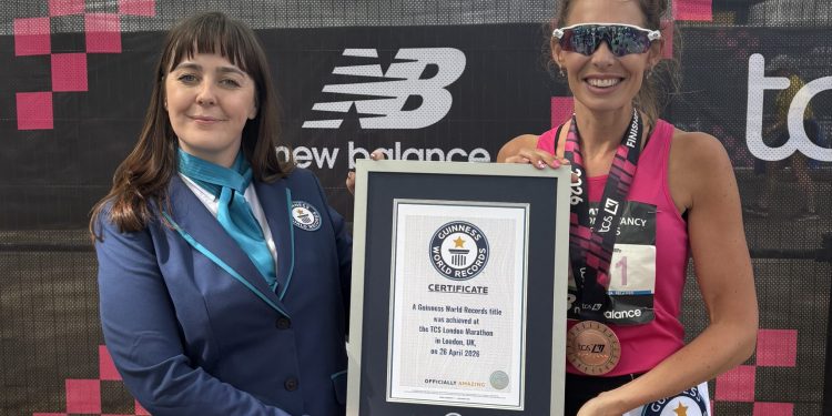 Melksham runner  sets world record at London Marathon