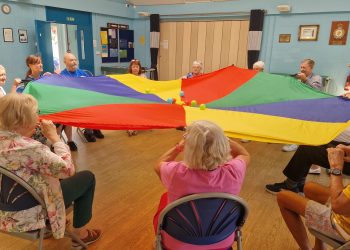 Movement to music for residents with dementia
