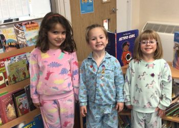 Pupils wear pyjamas for Alzheimer’s charity