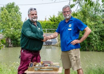 Canal trust marks 75th anniversary with Semington stop