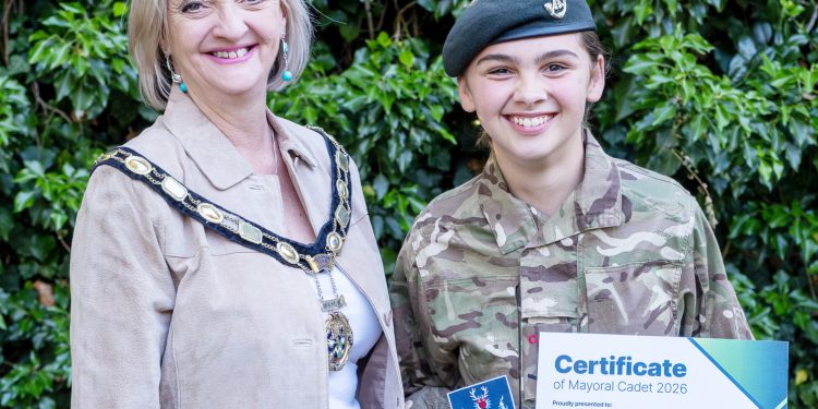 Army cadet takes on special civic role