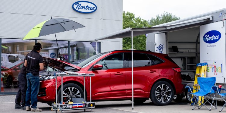 Hundreds of hail-damaged cars assessed at Bowerhill dealership