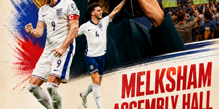 England’s World Cup games live at Assembly Hall