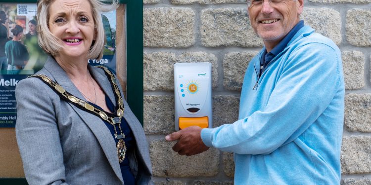 Free suncream available in King George V Playing Fields