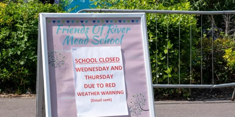 School closures enter second day as heatwave continues