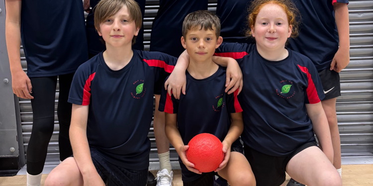 Primary school team reaches national dodgeball finals