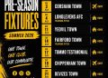 Melksham Town pre-season fixtures