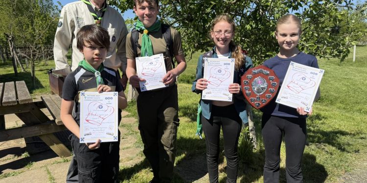 Melksham Scouts win  campfire cooking contest