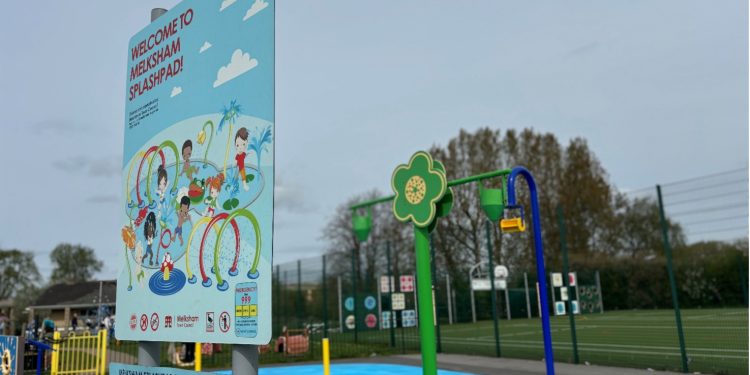 Splash Pad closed until July