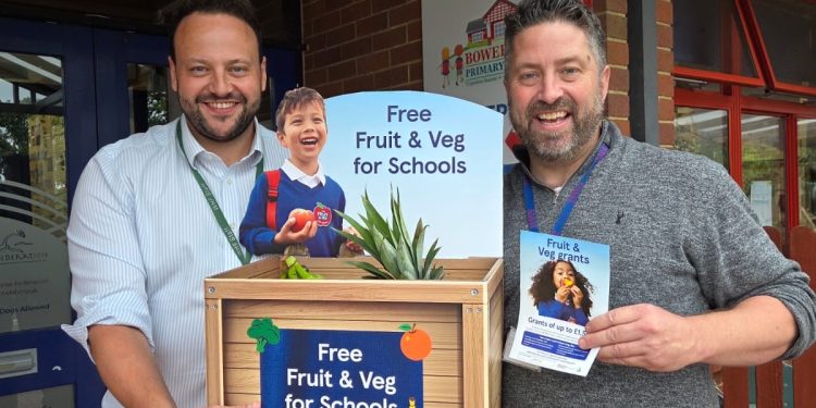 Free fruit and veg scheme launched for local schools