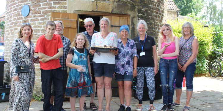 Community larder celebrates fourth year of tackling food waste