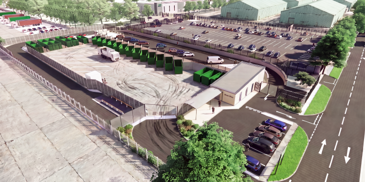 New central depot plans revealed for Christie Miller site