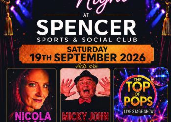 Comedy, music and ‘Top of Pops’ cabaret night coming up