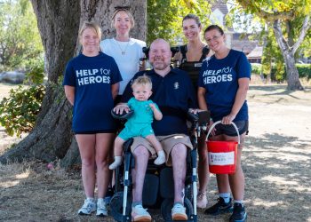 Carers walk 150 miles for armed forces charity