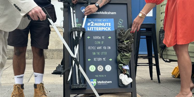 Community litter-picking scheme launches in Melksham